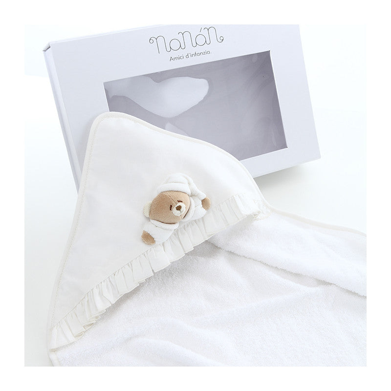 Tato Nanan Cream Newborn Bathrobe