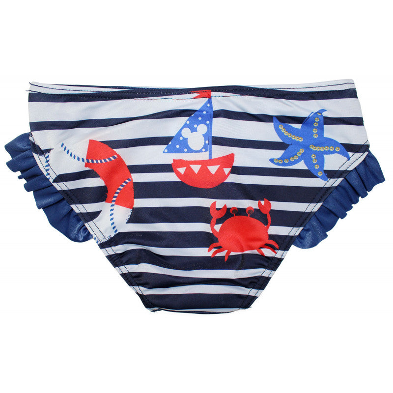Minnie Mouse Blue Knickers Swimsuit - 2 Years