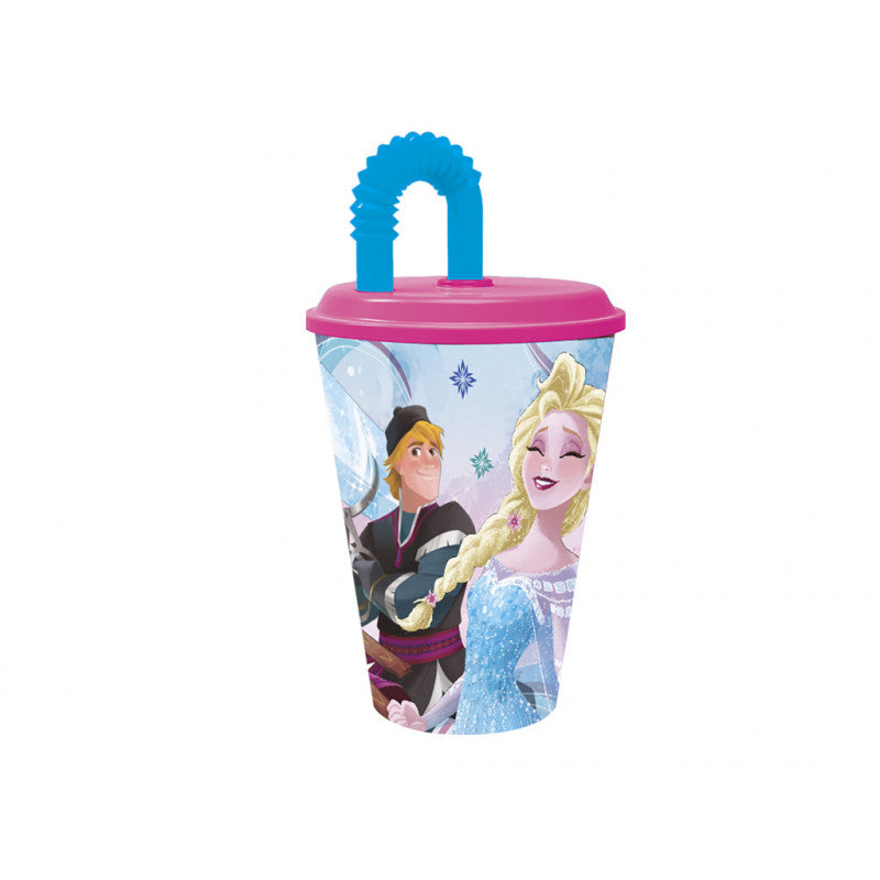 Frozen Tumbler with Straw