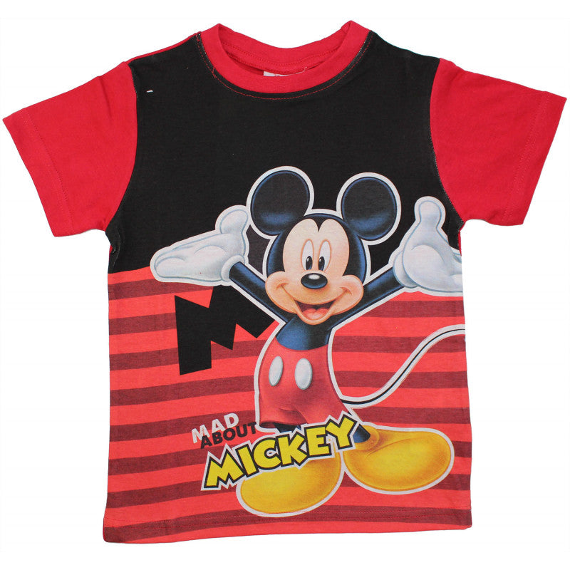 Red Mickey Mouse T-Shirt - 2 Years