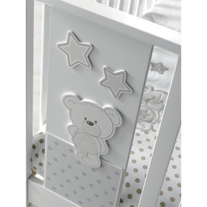 Lit Bébé Contact Art Azzurra Design Blanc - 2