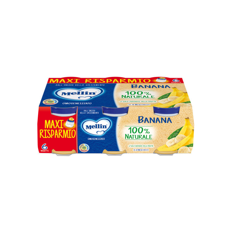 Homogenized Banana Mellin - 6 x 100 g