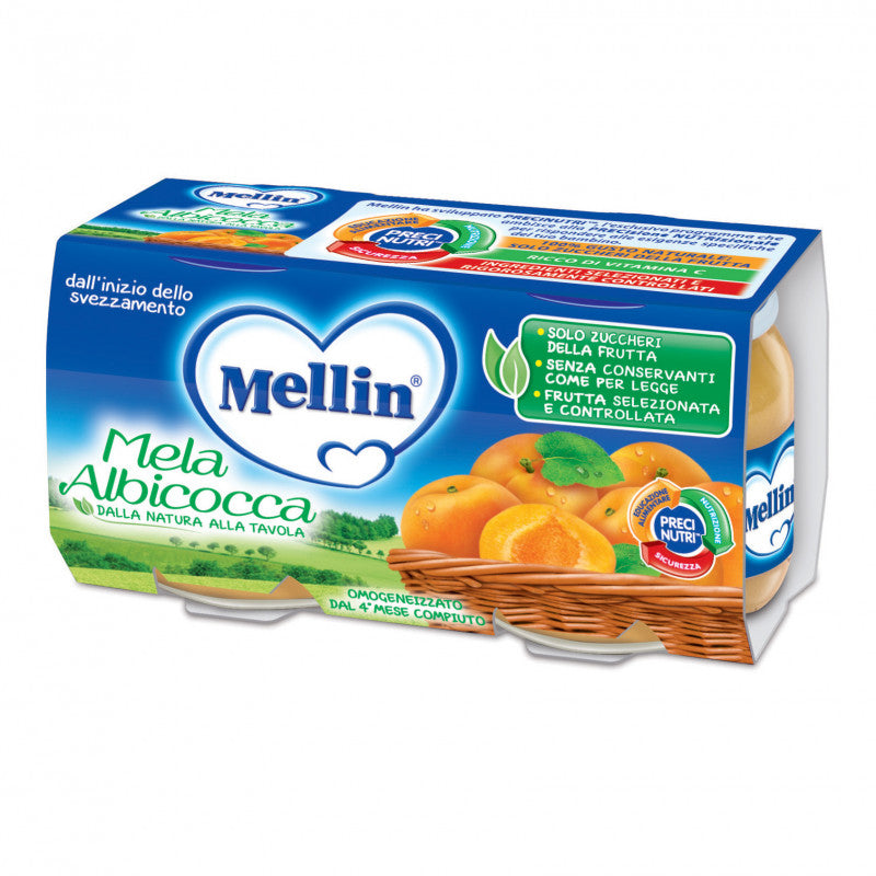 Mellin Apple Apricot Purée
