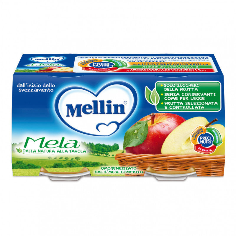Mellin Apple Purée - 2 x 100 g