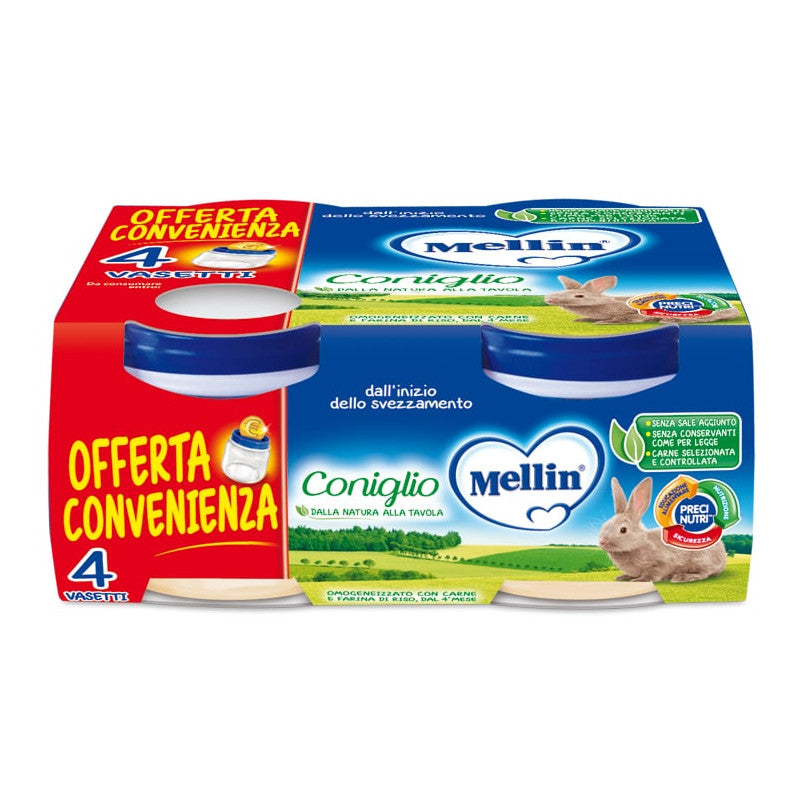 Mellin Homogenized Rabbit - 4 x 80 g