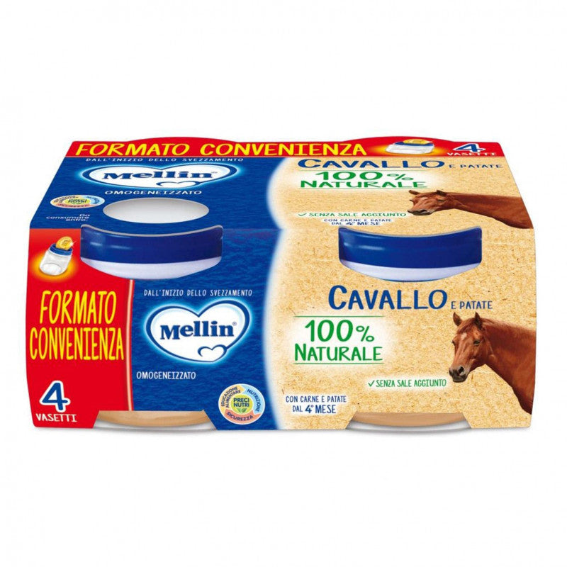 Mellin Homogenized Horse and Potato Baby Food