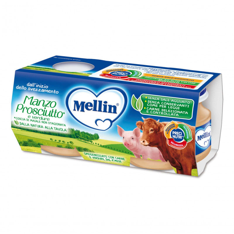 Mellin Homogenized Pork and Vegetables