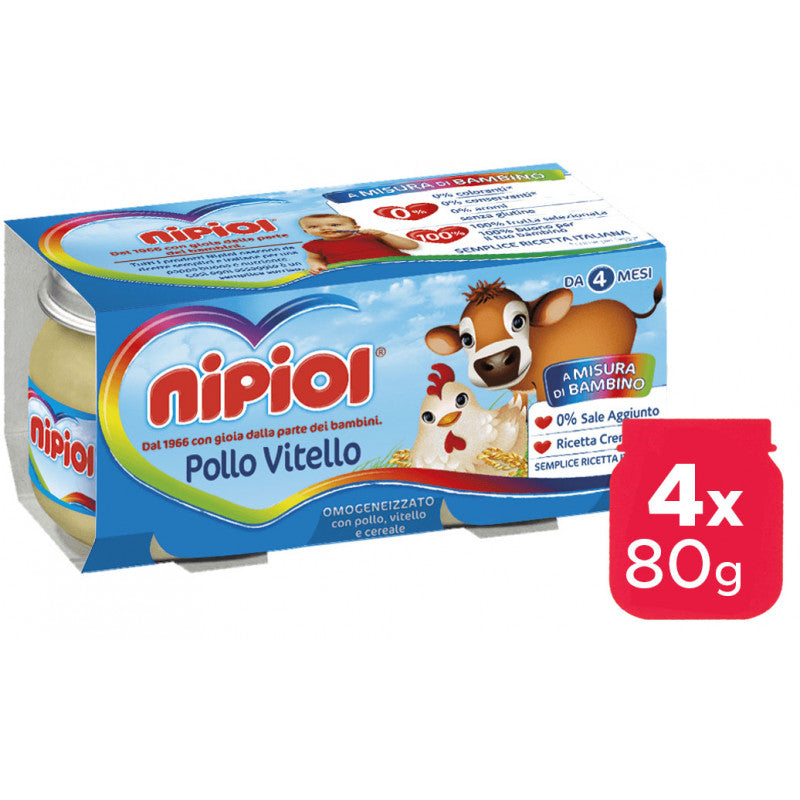 Nipiol Homogenized Chicken Veal