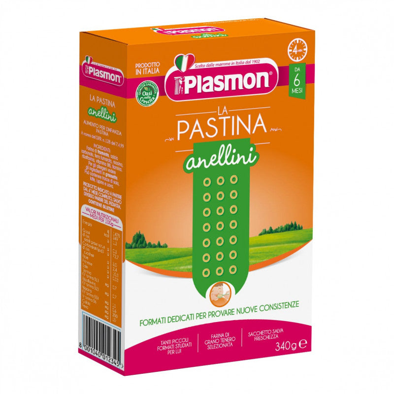 Plasmon Anellini Baby Pasta