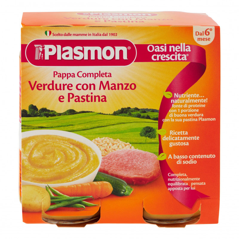 copy of Pappa Completa Mellin - Verdure, Pastina e Manzo