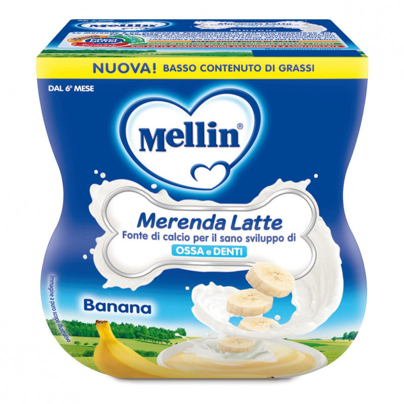 Mellin Milk and Banana Snack