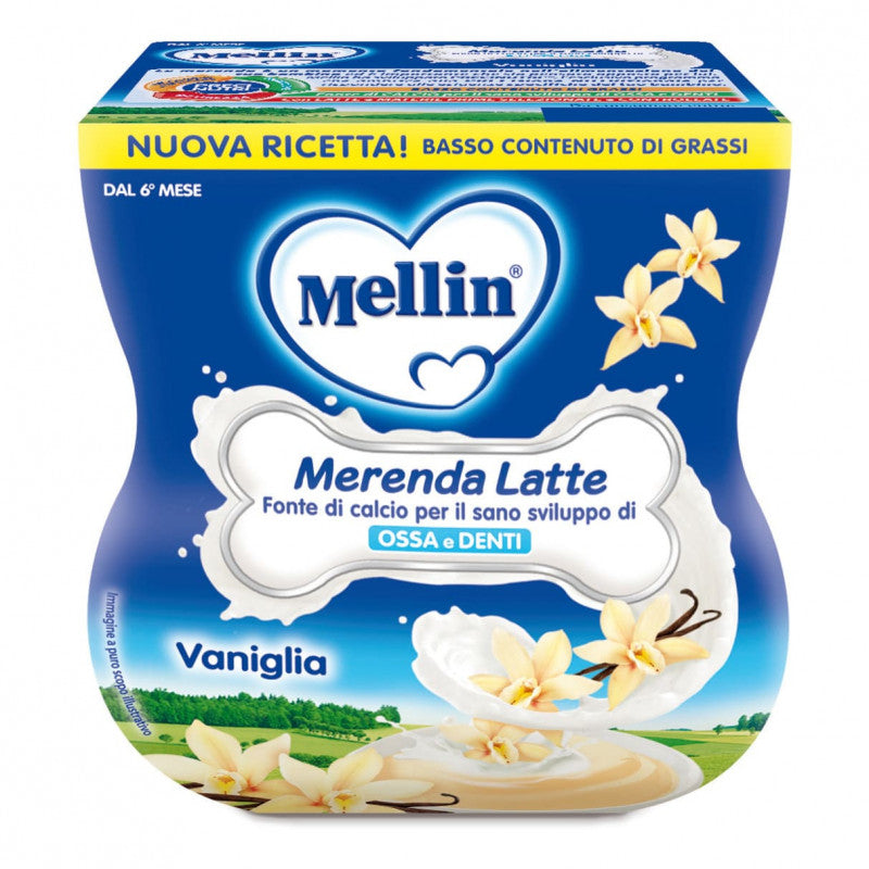 Mellin Milk and Vanilla Snack