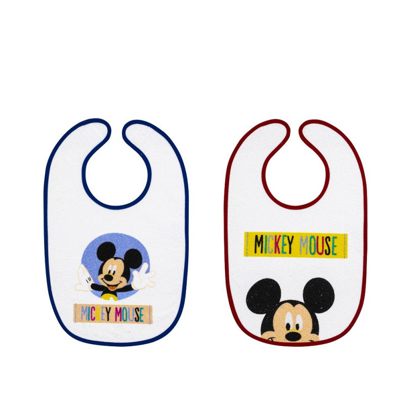 Set of 2 Disney Mickey Mouse Bibs