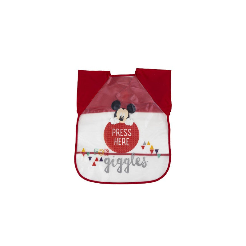 Sleeved Bib - Disney Mickey Mouse