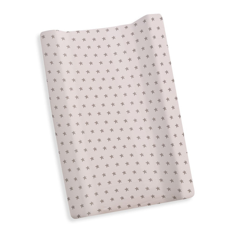 Pink Jersey Changing Mat Cover