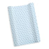 Housse de matelas à langer en Jersey Bleu