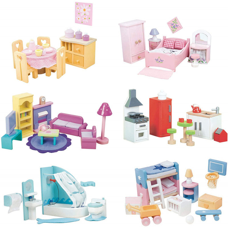 Accessories for Le Toy Van Dolls Houses