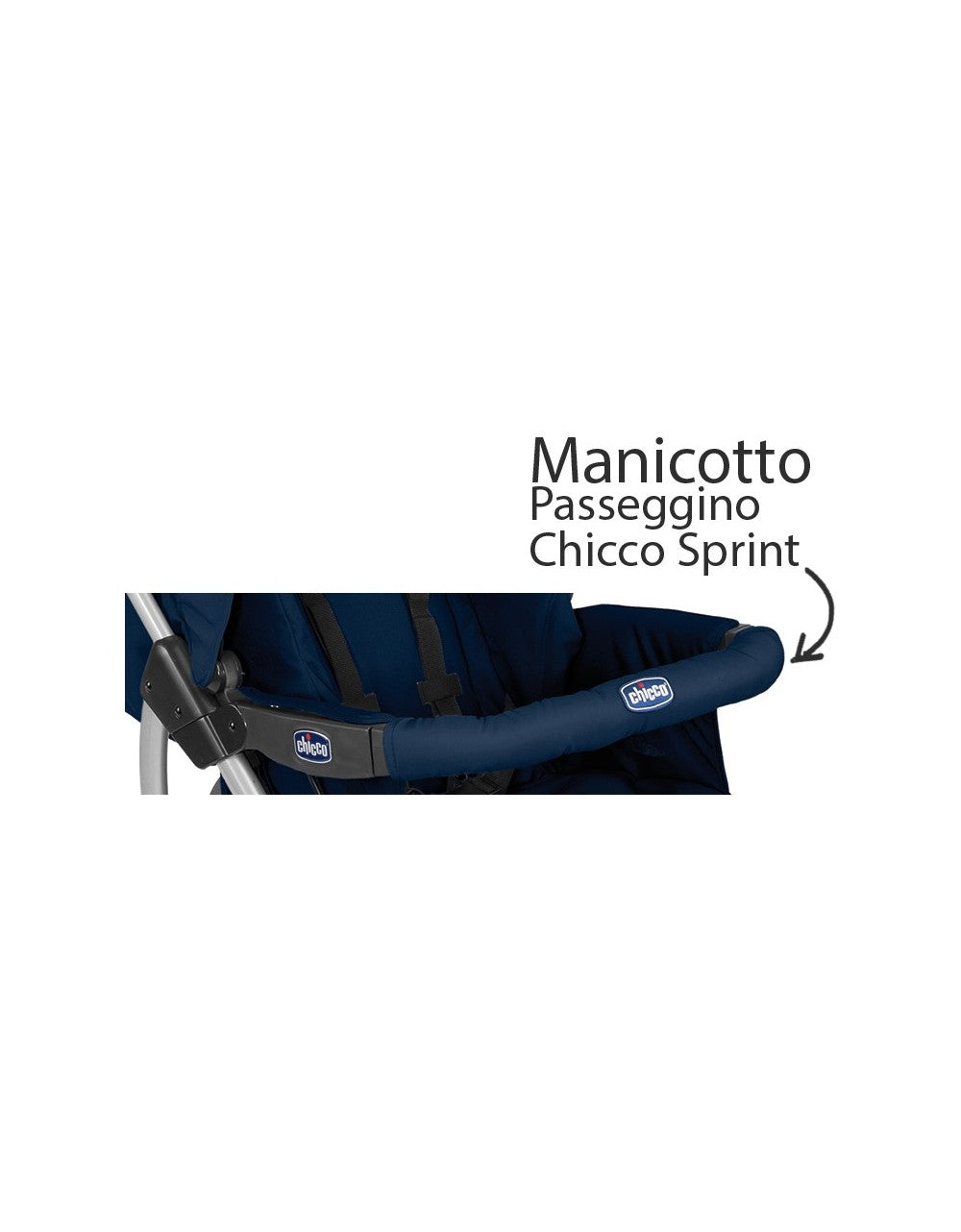 Chicco Sprint Blue Stroller Bumper Bar