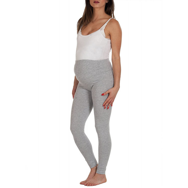 Shaped Maternity Leggings, Grey - T5