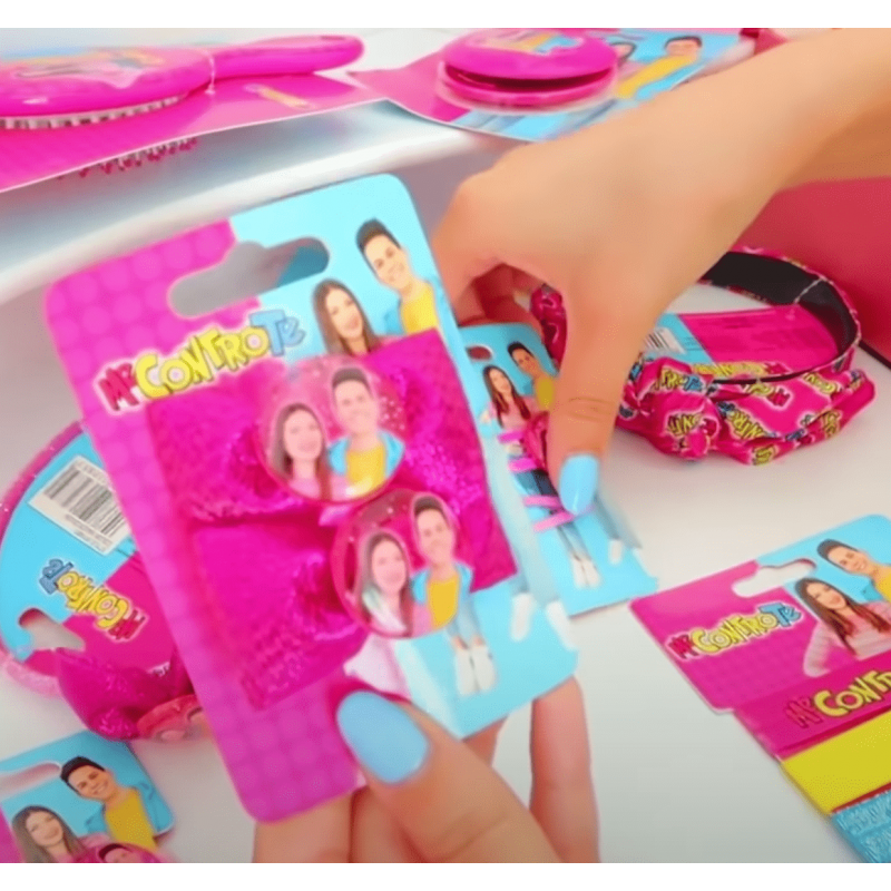2 Me Contro Te Bow Hair Clips