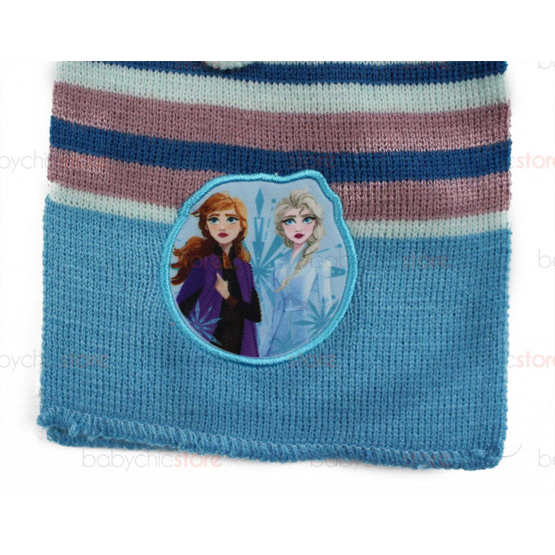 Frozen Scarf, Hat and Gloves Set - Light Blue