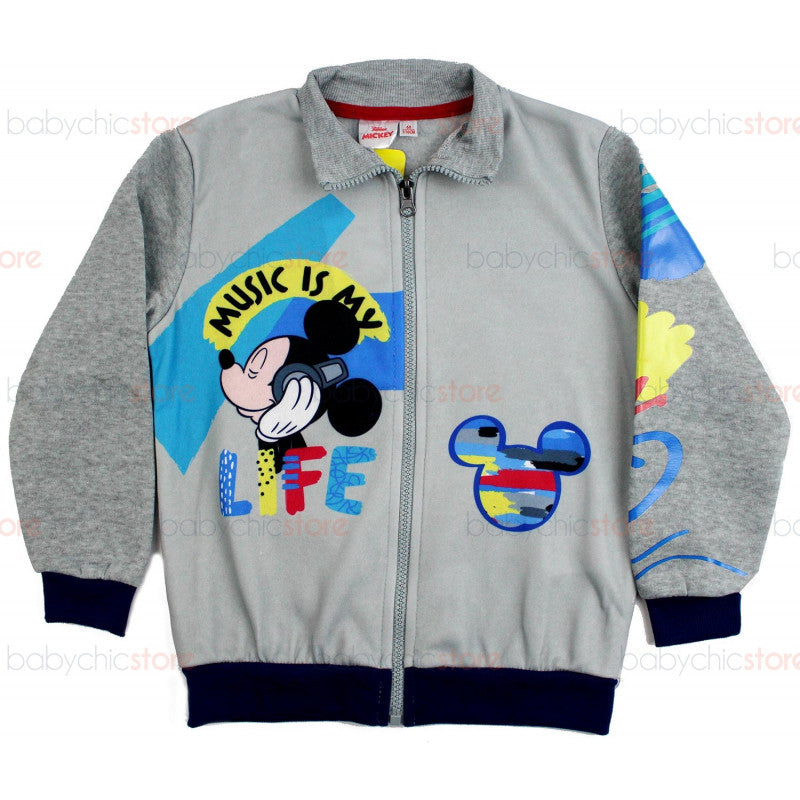 Mickey Mouse Jogging Set - Grey/Blue - 7 Years