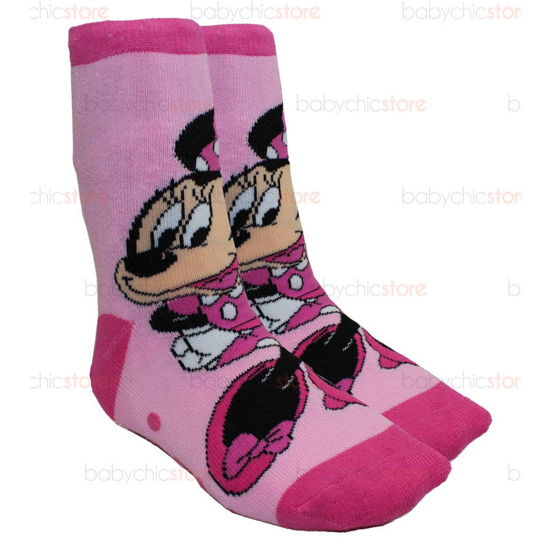 3 Pairs Minnie Non-Slip Socks - 27/30