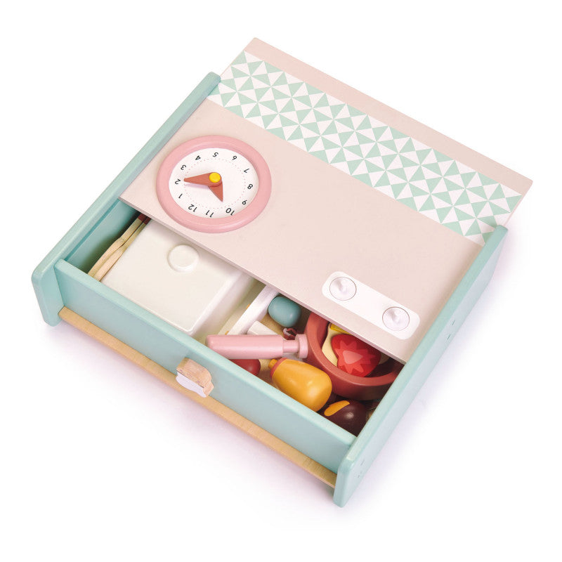 Portable Wooden Play Kitchen