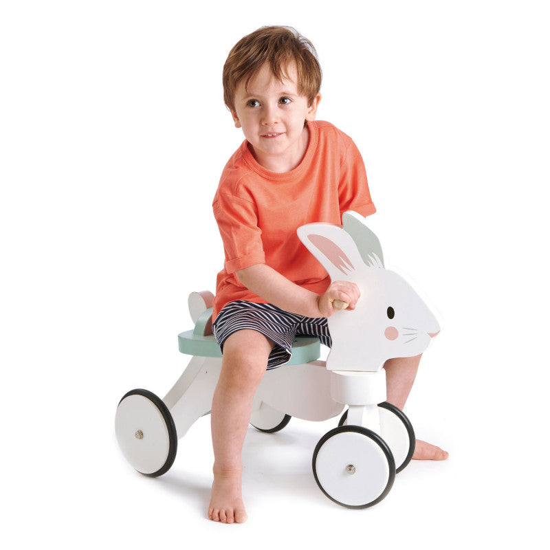 Wooden Ride-On Rabbit