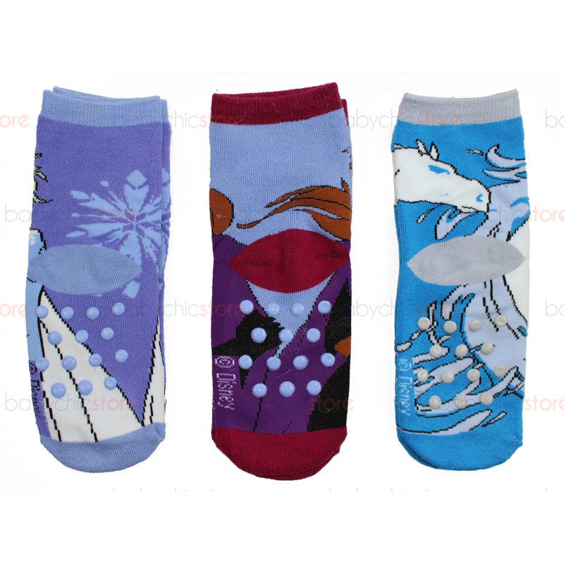 3 Pairs Frozen Non-Slip Socks - 23/26
