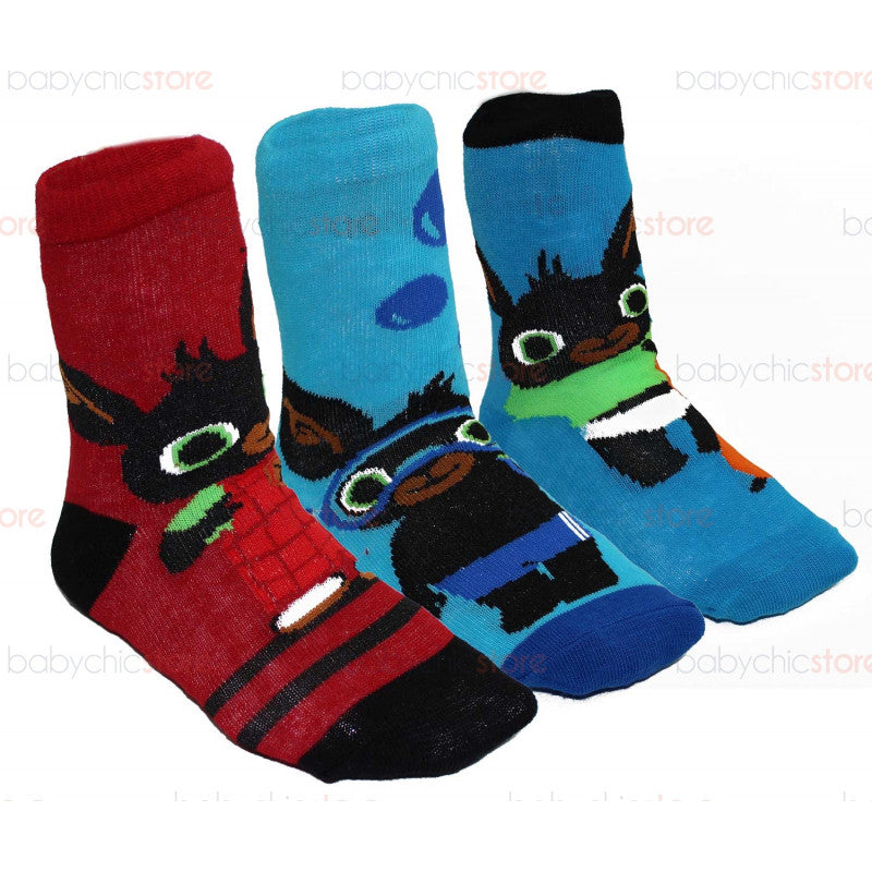 Set of 3 Pairs of Bing Socks - 23/26