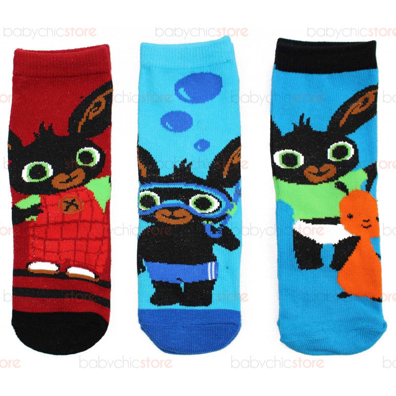 Set of 3 Pairs of Bing Socks - 23/26