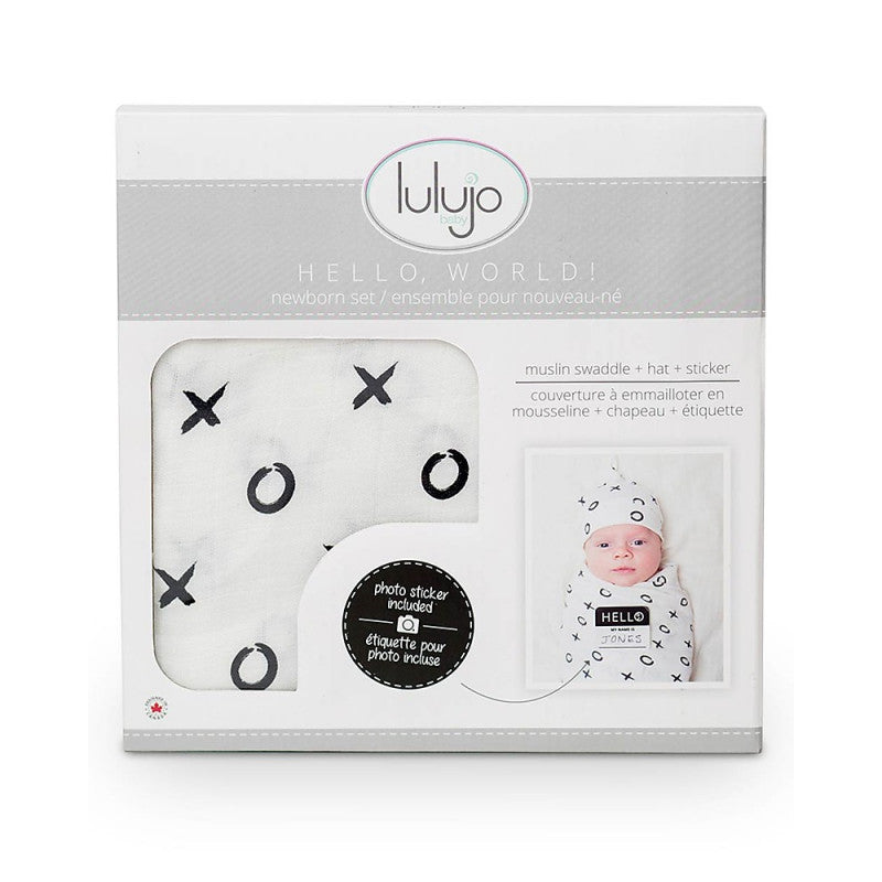 Hello World Lulujo Baby Kisses and Hugs Set