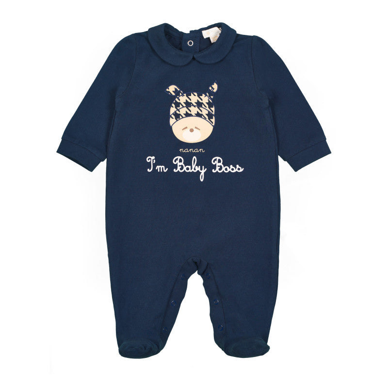 "I'm Baby Boss" Sleepsuit - 1 Month