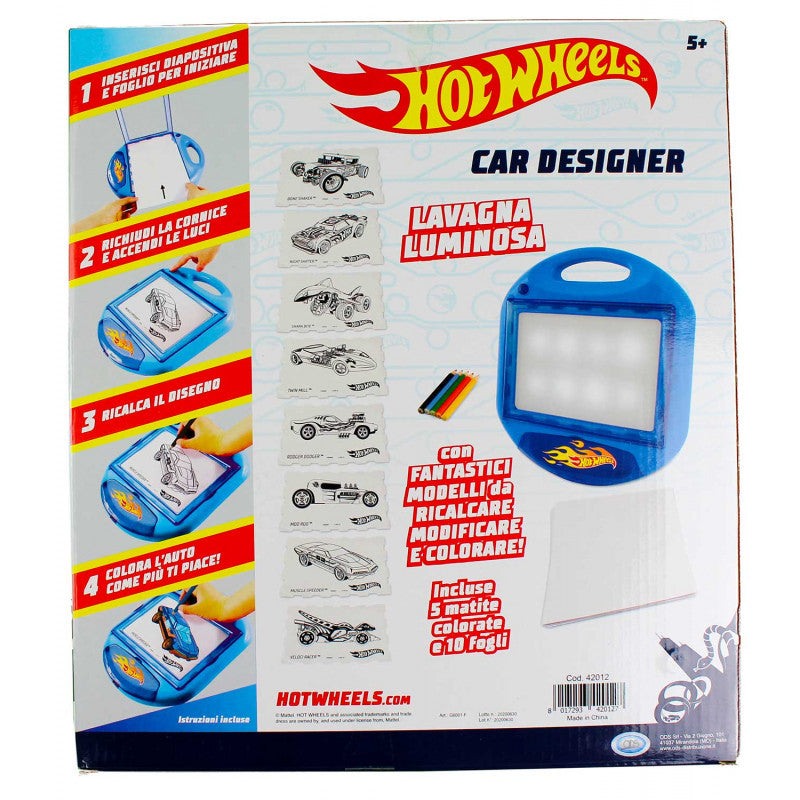 Hot Wheels Light-Up Tracing Pad