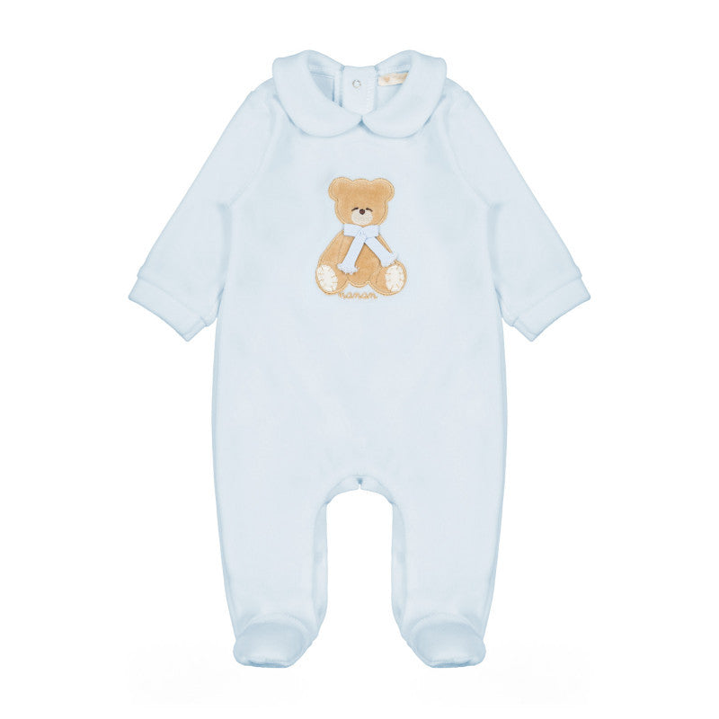 Blue Onesie Pallino Collection - 6 Months
