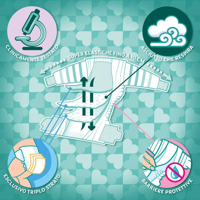 Pampers Baby Dry Esapack - Size 3