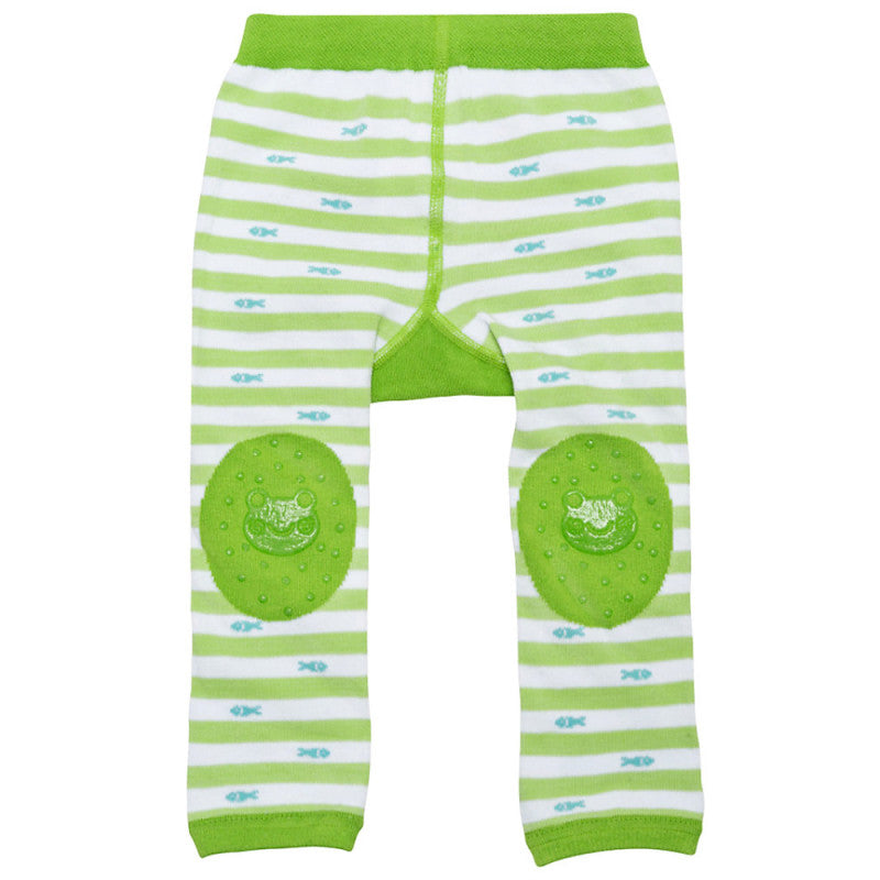 Anti-Slip Leggings and Socks Set - Frog 6-12 Months