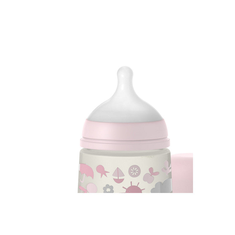 Suavinex Memories Pink Baby Bottle - 150 ml