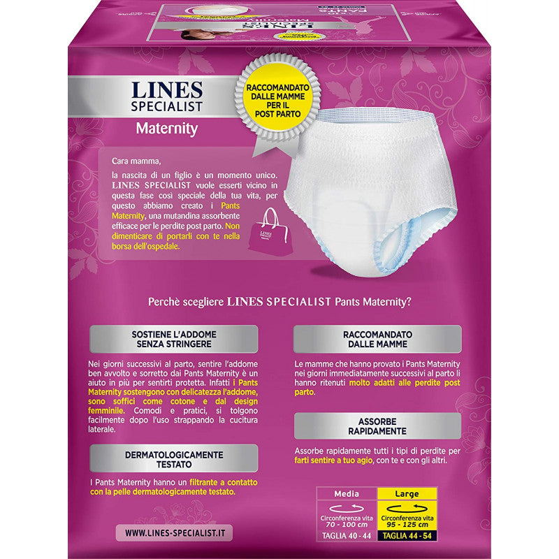 Postpartum Absorbent Underwear - Size M