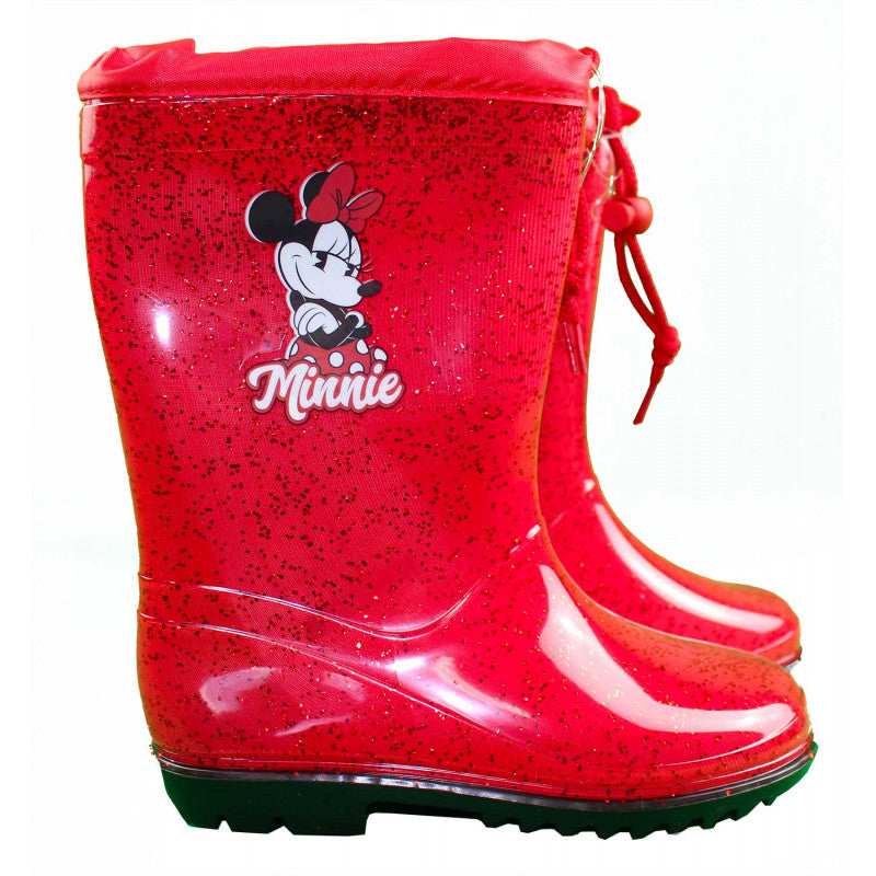 Minnie Mouse Girls' Wellington Boots - Size 25/26
