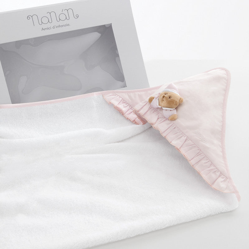 Puccio Pink Newborn Dressing Gown