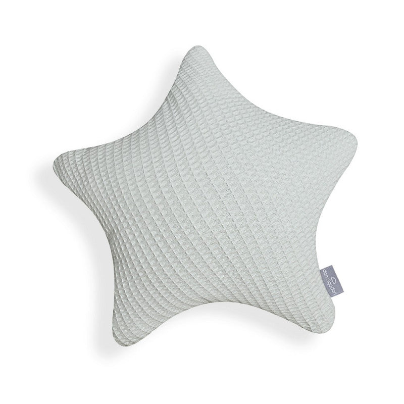 Coussin Étoile Réversible - Menthe