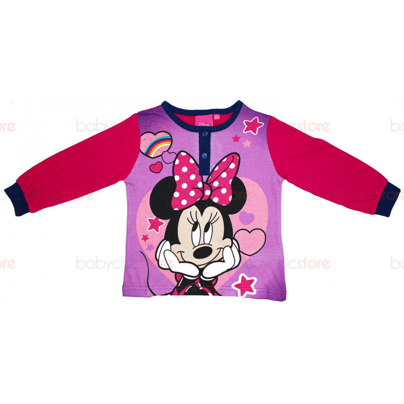 Minnie Purple Spring/Summer Pyjamas - 8 Years