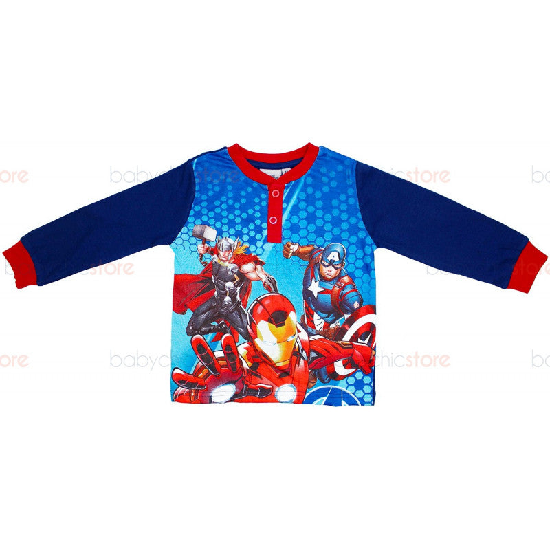 Pajamas Spring/Summer Avengers Red - 5 Years