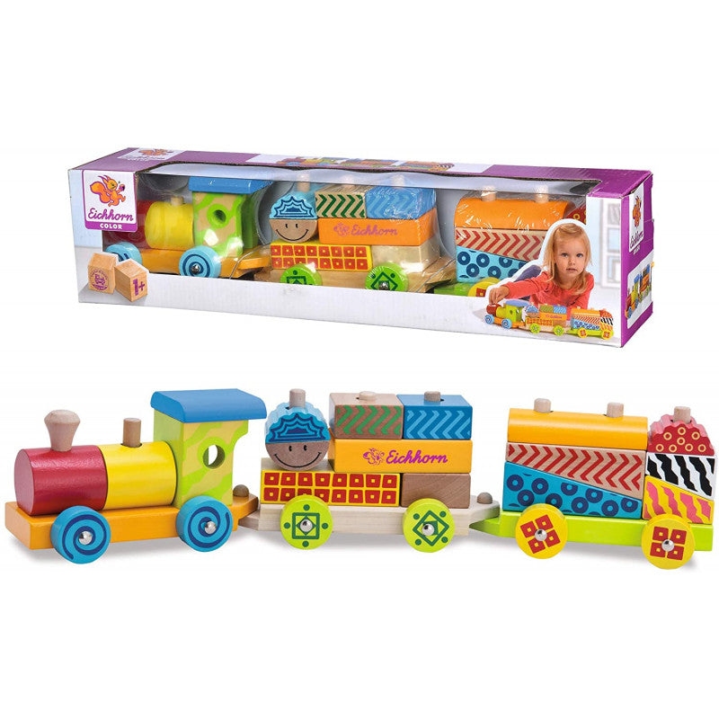 Wooden Colorful Train