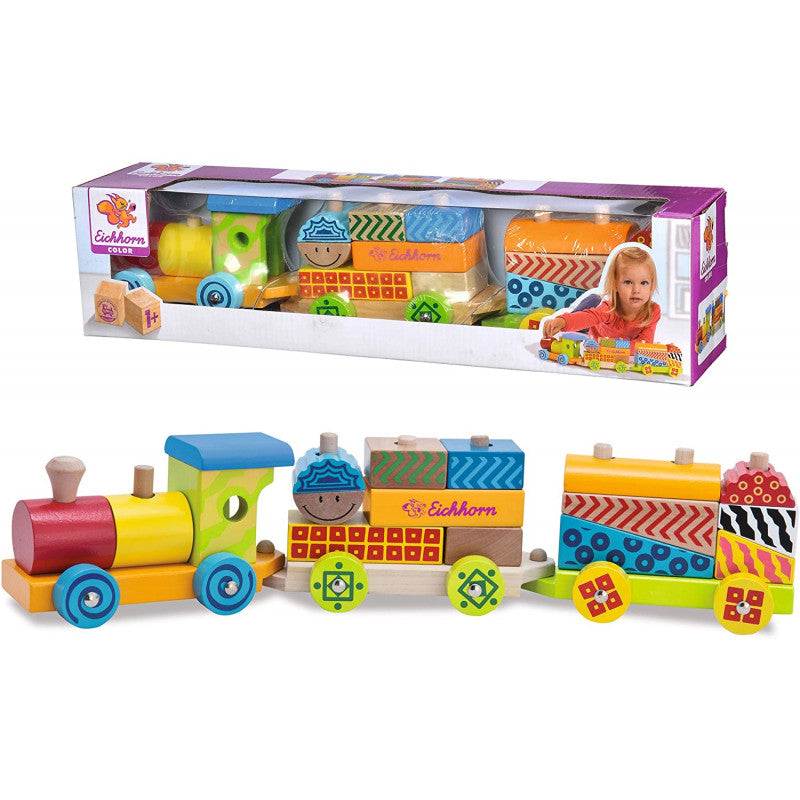 Wooden Colorful Train