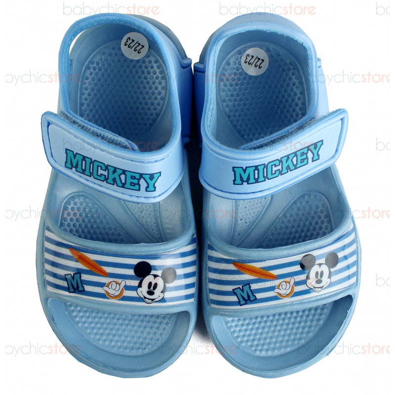 Blue Mickey Mouse Beach Sandal - 28/29