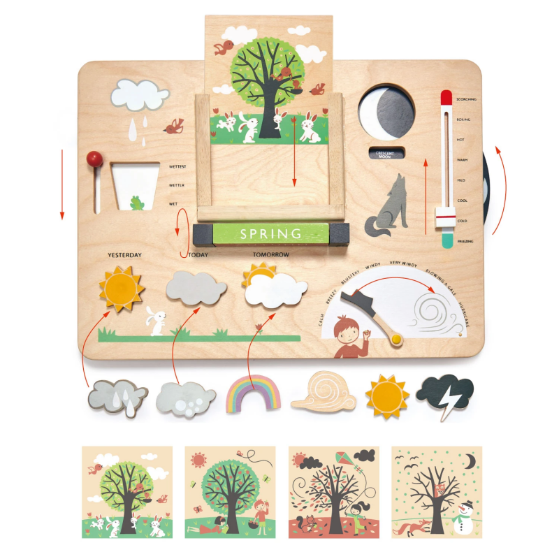 Wooden Weather Station