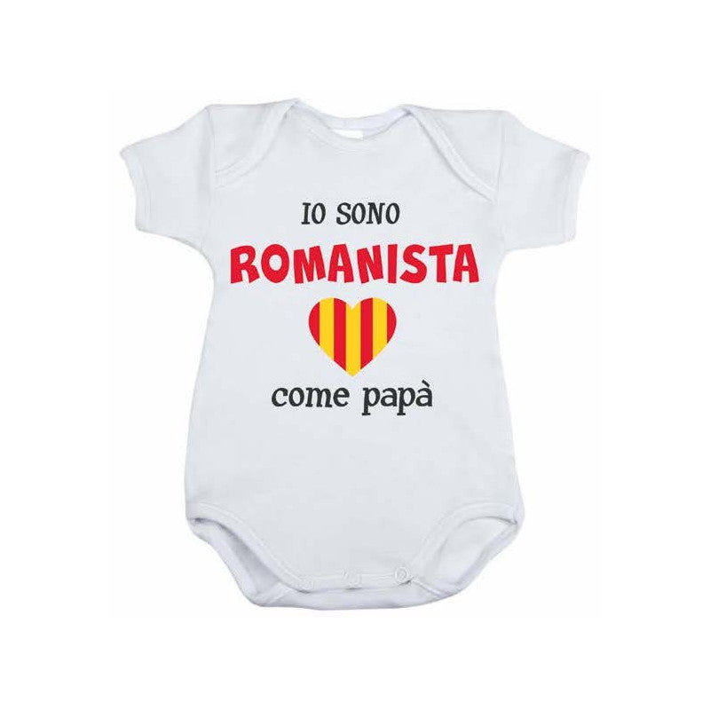 Baby Grow I am a Romanista - 12/18 Months